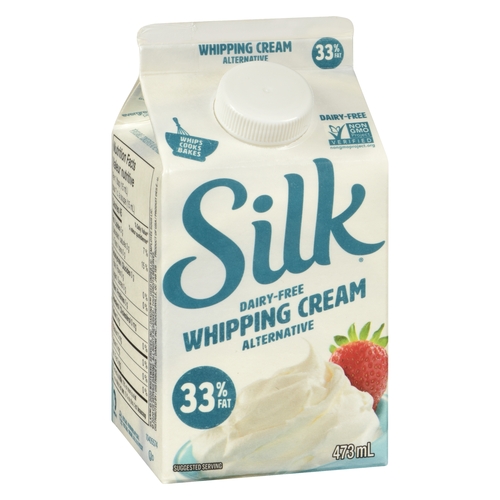 Silk - Dairy-Free Whipping Cream Alternative 33% Fat 473ml, 1 Each