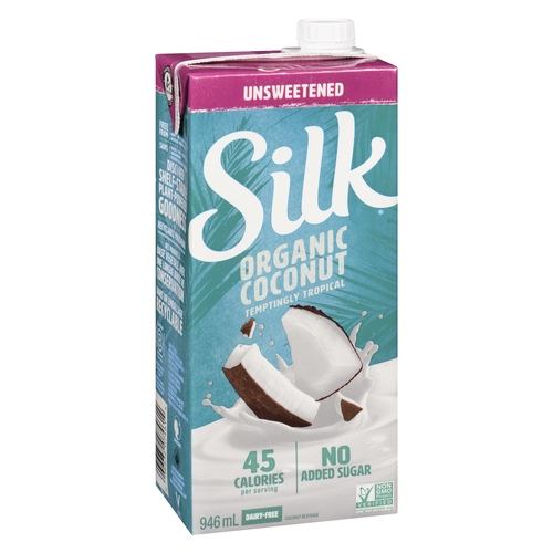 Silk - Organic Coconut Beverage - Unsweetened 946ml, 1 Each