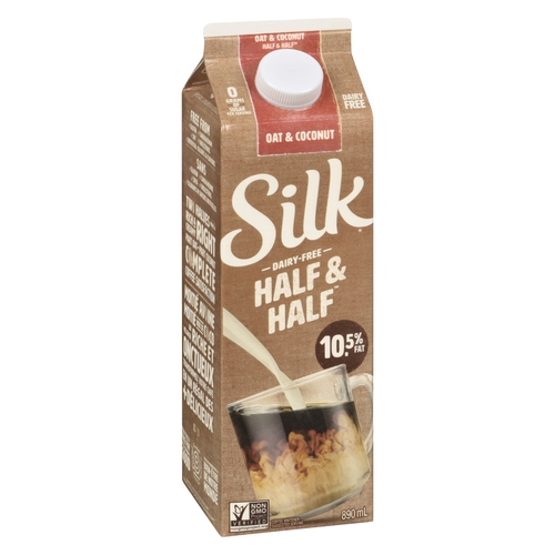 Silk - Oat & Coconut Dairy-Free Half & Half Coffee Whitener - 10.5% fat 890ml, 1 Each