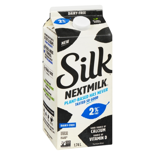 Silk - Nextmilk Dairy-Free Plant-based Fortified Oat, Coconut and Soy Beverage 1.74l, 1 Each