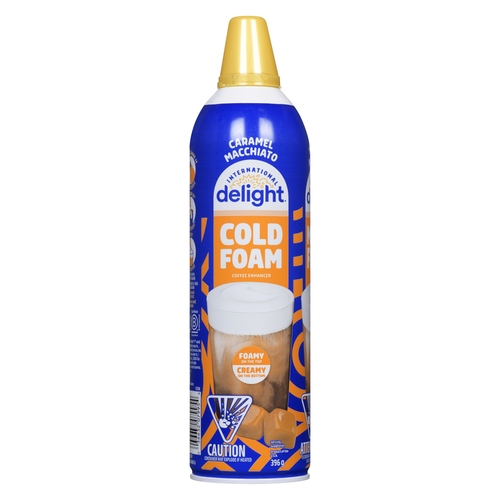 International Delight - Coffee Enhancer - Caramel Macchiato Cold Foam 396ml, 1 Each