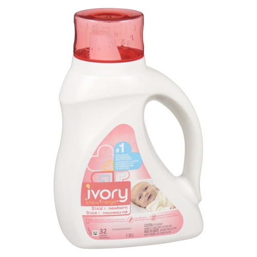 Ivory - Snow Detergent - Stage 1: Newborn - 32 Loads 1.36l
