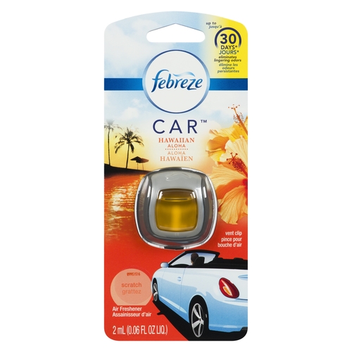 Febreze - Car Vent Clip Air Refresher - Hawaiian Aloha 2ml