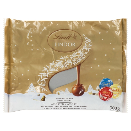 Lindt - Lindor Assorted Chocolates 300g, 1 Each