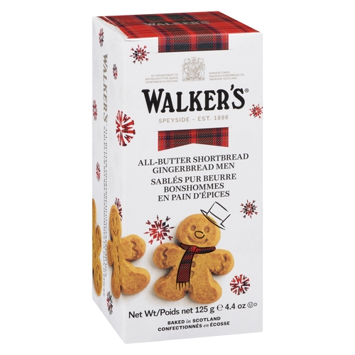 Walker's - All-Butter Shortbread - Gingerbread Men 150g, 1 Each