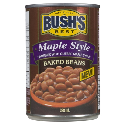 Bush's Best Baked Beans - Maple 398ml, 1 Each