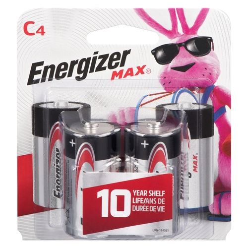 Energizer Max Batteries Alkaline C 4/1each, 1 Each