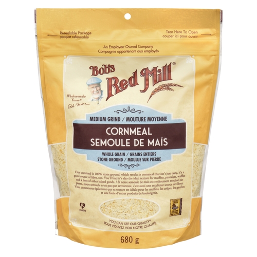 Bob's Red Mill - Corn Meal - Medium Grind 680g, 1 Each