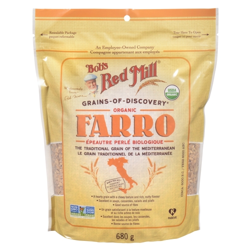 Bob's Red Mill - Organic Farro 680g, 1 Each