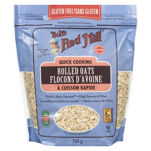 Bob's Red Mill - Quick Cooking Rolled Oats 794g, 1 Each