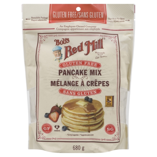 Bob's Red Mill - Pancake Mix - Gluten Free 680g, 1 Each