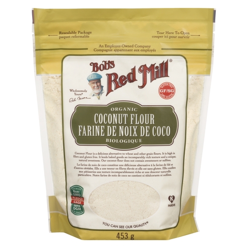 Bob's Red Mill - Organic Coconut Flour 453g, 1 Each