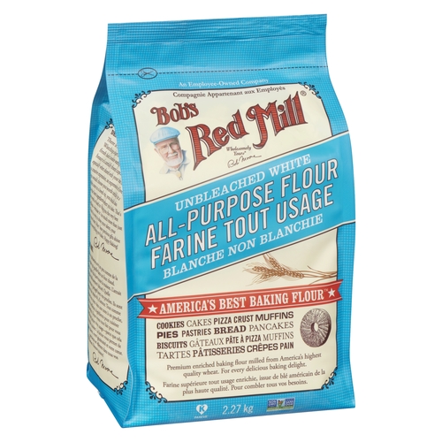 Bob's Red Mill - All-Purpose Flour - Unbleached White 2.27kg, 1 Each