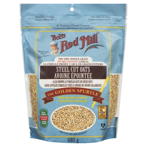 Bob's Red Mill - Steel Cut Oats 680g, 1 Each