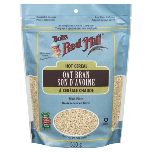 Bob's Red Mill - Oat Bran Hot Cereal 510g, 1 Each