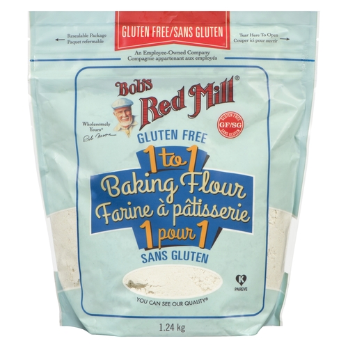 Bob's Red Mill - 1 To 1 Baking Flour - Gluten Free 1.24kg, 1 Each