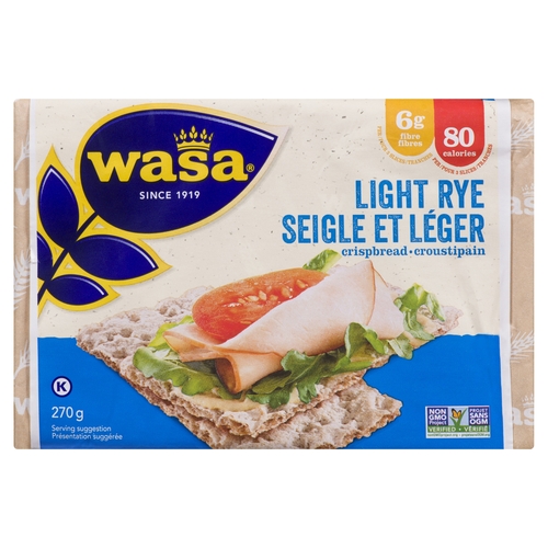 Wasa Crispbread - Light Rye 270g, 1 Each