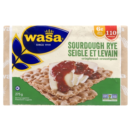 Wasa Crispbread - Sourdough Rye 275g, 1 Each