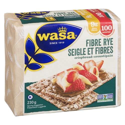 Wasa Crispbread - Fibre Rye 230g, 1 Each