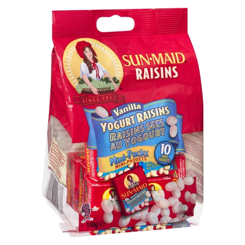 Sun-Maid - Raisins - Vanilla Yogurt - Min-Packs 10's 10/14g