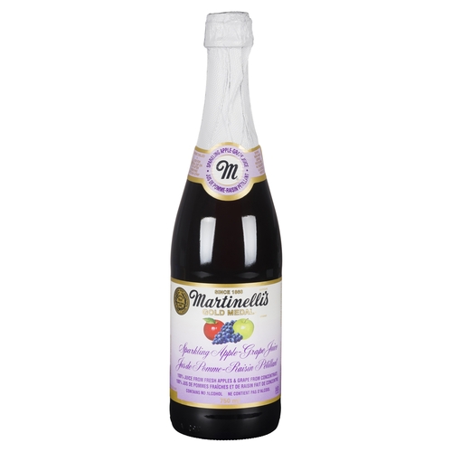 Martinelli's - Sparkling Apple Grape Juice 750ml, 1 Each