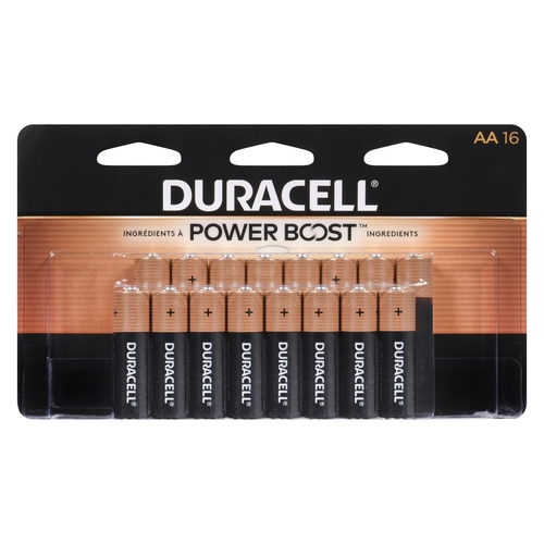 Duracell - Power Boost Batteries AA 16pk, 1 Each