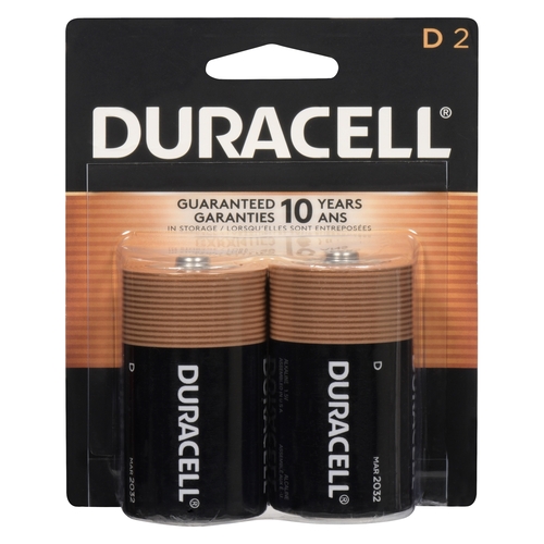 Duracell - Alkaline Batteries D 2pk, 1 Each