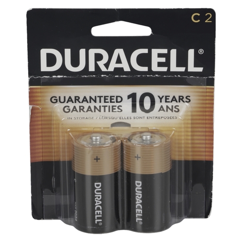 Duracell - Alkaline Batteries C 2pk, 1 Each