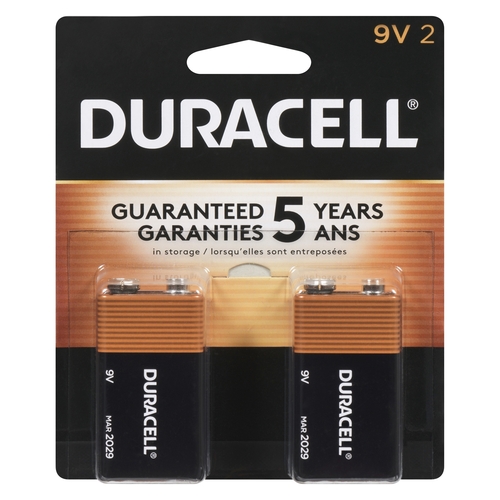 Duracell - Batteries 9V 2pk, 1 Each