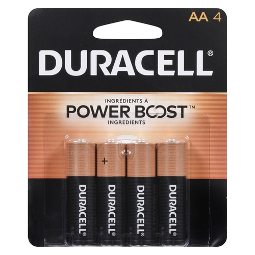 Duracell - Power Boost Batteries AA 4pk, 1 Each
