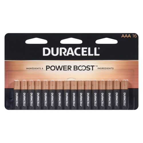 Duracell - Power Boost Batteries AAA 16pk, 1 Each