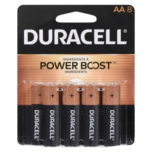 Duracell - Power Boost Batteries AA 8pk, 1 Each