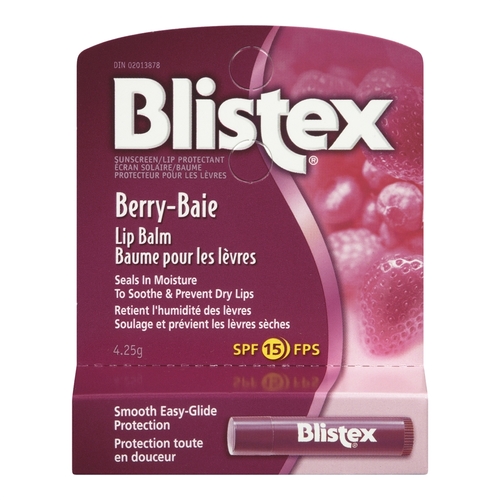 Blistex - Lip Balm - Berry SPF 15 4g, 1 Each