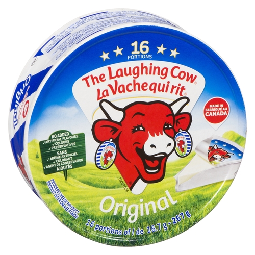 The Laughing Cow - Cheese - Original - 16 Portions 267g, 1 Each