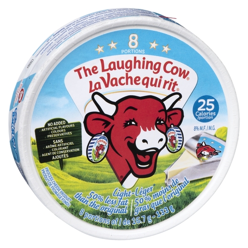 The Laughing Cow - Cheese - Light - 8 Portions 133g, 1 Each