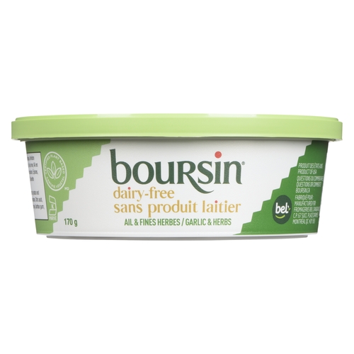 Boursin - Dairy-Free - Garlic & Herbs 170g, 1 Each