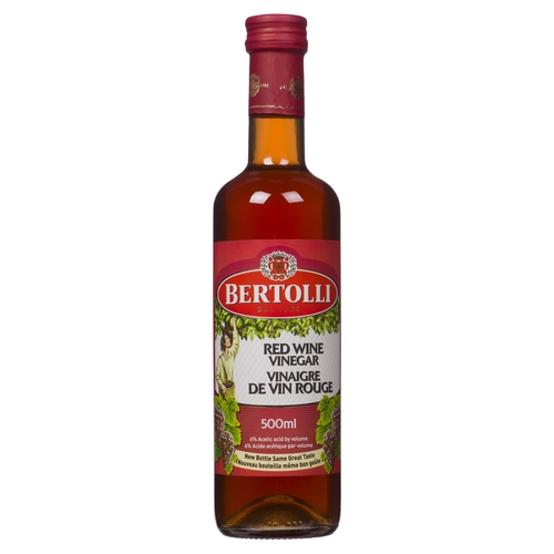 Bertolli - Red Wine Vinegar 500ml, 1 Each