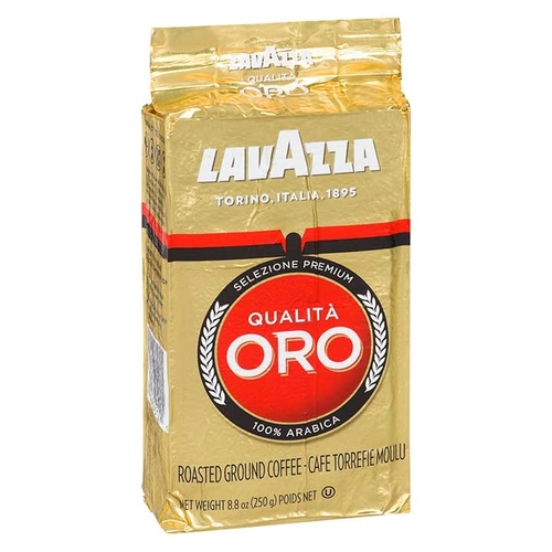 Lavazza - Qualita Oro Roasted Ground Coffee 250g, 1 Each