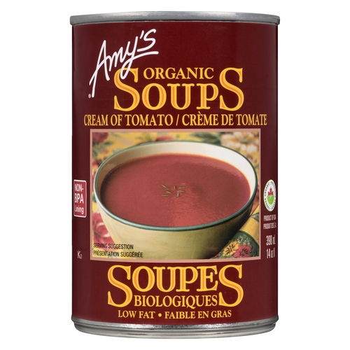 Amy's - Organic Soup - Cream Of Tomato 398ml, 1 Each