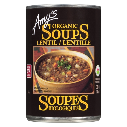 Amy's - Organic Soup - Lentil 398ml, 1 Each