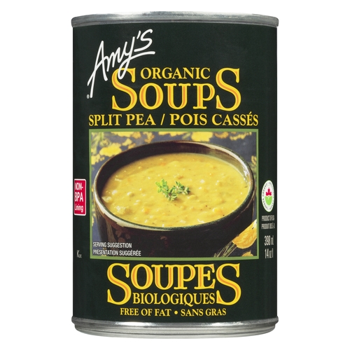 Amy's - Organic Soup - Split Pea 398ml, 1 Each