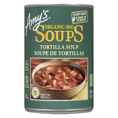 Amy's - Organic Soup - Tortilla Soup - Gluten Free 398ml, 1 Each