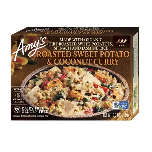 Amy's - Organic Roasted Sweet Potato & Coconut Curry 235g, 1 Each