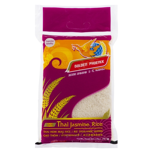 Golden Phoenix - Thai Jasmine Rice 5lb, 1 Each