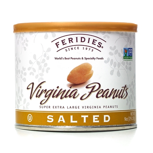 Feridies - Virginia Peanuts - Salted 255g, 1 Each