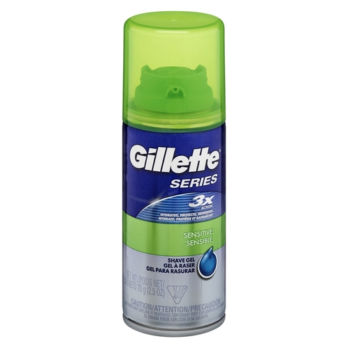 Gillette - Series Shave Gel - Sensitive 70g, 1 Each