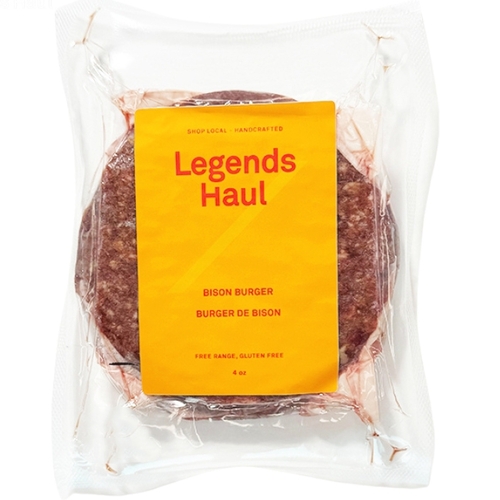 Legends Haul - Burger - Bison 227g, 1 Each