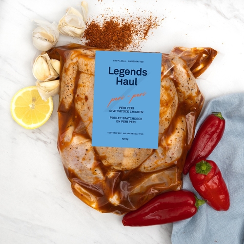 Legends Haul - Spatchcock Chicken - Peri-Peri 1.3kg, 1 Each