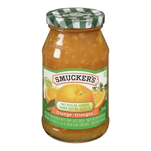 Smucker's - Spread - Orange - No Sugar Added 310ml, 1 Each