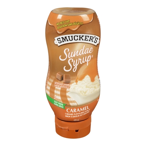 Smucker's - Sundae Syrup - Caramel 428ml, 1 Each